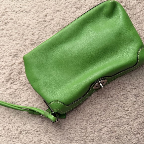 Coach Legacy Leather Turnlock Wristlet - Picture 6 of 6